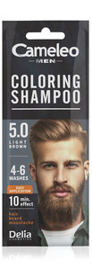 CAMELEO MEN Coloring Shampoo for Men 5.0 Light Brown 15 ml