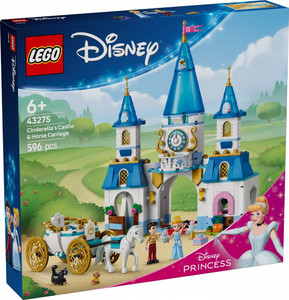 LEGO Disney Cinderellas Castle & Horse Carriage 6+