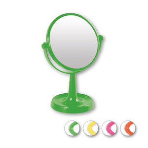 Make-Up Standing Mirror Round