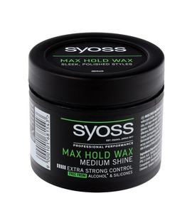 Syoss Max Hold Wax Medium Shine 150ml