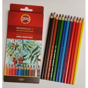 Koh-i-Noor Aquarell Coloured Pencils 12 Colours