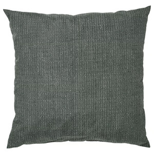 PROFETBLOMMA Cushion, anthracite, 50x50 cm