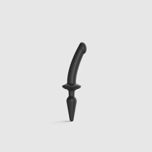 Switch Plug-in Semi-realistic Dildo Black S