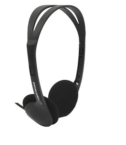 Headphones EH119 Stereo/Volume Control Black
