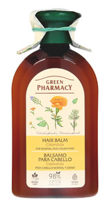 Green Pharmacy Hair Balm for Normal & Greasy Hair Calendula 98% Natural Vegan 300ml