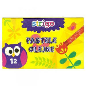 Strigo Oil Pastels 12 Colours