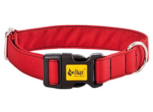 Dingo Waterproof Dog Collar Scandi 3.0cm/60cm, red