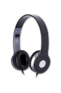Rebeltec Stereo Headphones with Microphone, black