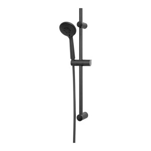 GoodHome Shower Set 3-functional Cavally, black