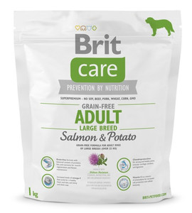 Brit Care Dog Food Grain Free Adult Large Salmon & Potato 1kg