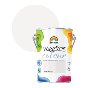Beckers Matt Latex Paint Vaggfarg Colour 5l vanilla mousse