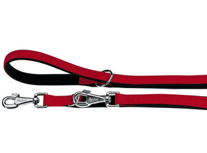 Daytona Adjustable Dog Leash GA 20/120-200, red