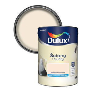 Dulux Walls & Ceilings Matt Latex Paint 5l decorative magnolia