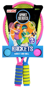 Racket & Ball Play Set, 1pc, random colours, 3+