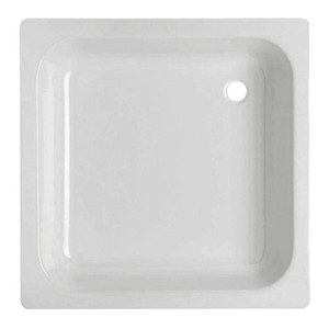 Steel Shower Tray 80 x 80 cm, square