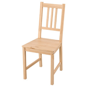 PINNTORP Chair, light brown stained