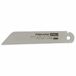 Fiskars Pro Power Tooth Pull Saw Blade 15 cm, 19 TPI