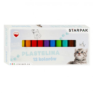 Plasticine Cuties Kitten 12 Colours