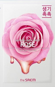 SAEM Natural Mask Sheet Rose 21ml