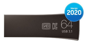 Samsung Flash Drive BAR Plus USB3.1 64GB Titan Gray