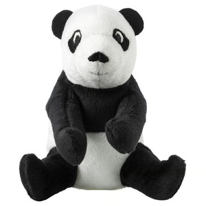 DJUNGELSKOG Soft toy, mini/panda, 11 cm