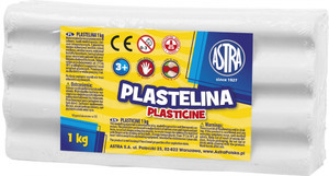Astra Plasticine 1kg, white