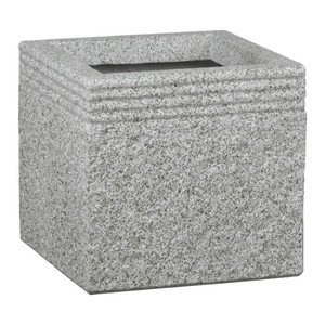 Plant Pot Cube 23 cm, grey