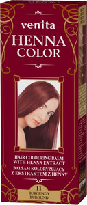 VENITA Henna Color Herbal Hair Colouring Balm - 11 Burgundy