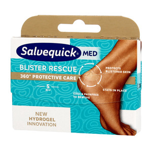Salvequick Med Blister Rescue Original Blister Plasters 360 Protective Care 1pack - 5pcs