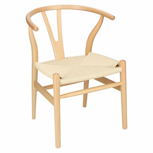 Dining Chair Wicker Natural