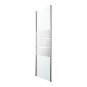 GoodHome Shower Panel Beloya 70 cm, chrome/mirror glass