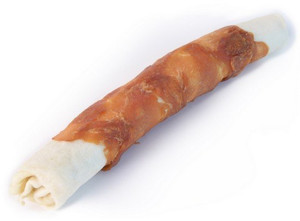 Magnum Dog Snack Chicken/Cowhide Stick 10"/3.5-4cm 1pc