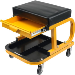 Vorel Workshop Mobile Stool with Drawer 81824