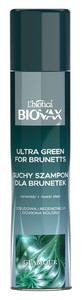 L`BIOTICA BIOVAX Glamour Dry Shampoo for Brunettes - Ultra Green