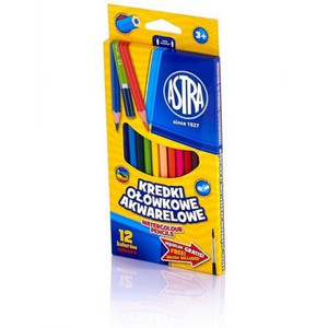 Astra Watercolour Pencils 12pcs