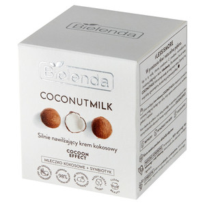Bielenda Coconut Milk Highly Moisturizing Coconut Cream Day/Night 98% Natural Vegan 50ml