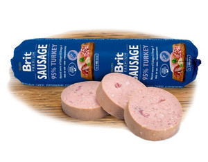 Brit Premium Sausage for Dogs Turkey 800g