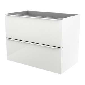 Wall-mounted Basin Cabinet GoodHome Imandra 80cm, white