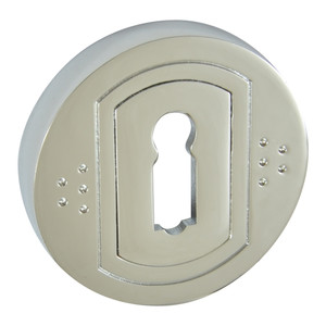 Door Escutcheon Ambition Argo, chrome