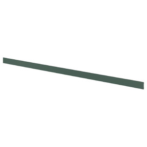 ASPUDDEN Plinth, dark grey-green, 220x8 cm