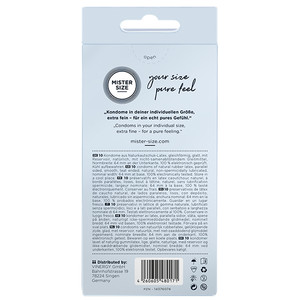 Mister.Size 64 mm Condoms 10 Pieces