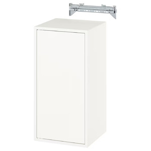 EKET Wall cb w 1 shlf/door, white, 35x35x70 cm