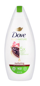 Dove Care By Nature Shower Gel Nurturing - Cocoa Butter & Hibiscus 92% Natural 400ml