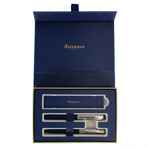 Waterman Gift Set Fountain Pen & Pen Allure Blue