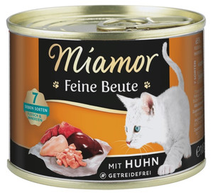 Miamor Feine Beute Huhn Chicken Cat Food Can 185g