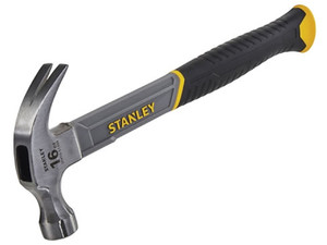 Stanley Fibreglass Curved Claw Hammer 560g