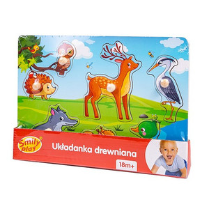 Wooden Puzzle Forest Animals 18m+