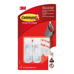 3M Command Utility Hook, Pack of 2