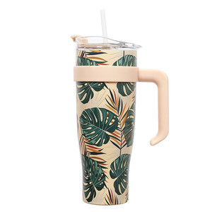 Thermal Mug Miami Tropical, green