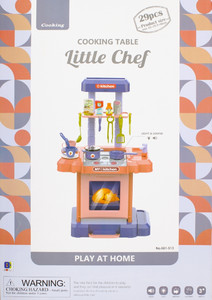 Kitchen Playset Cooking Table Little Chef 3+